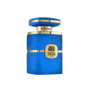 Rakez Blue by Aldakheel Oud perfume bottle