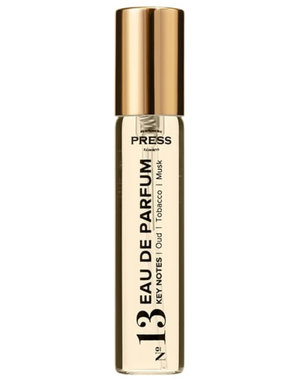 No. 13 by Press Gurwitz Perfumerie perfume bottle