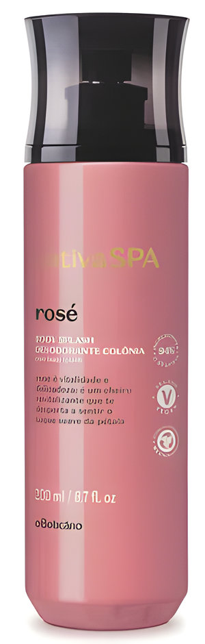 Rosé by O Boticário perfume bottle