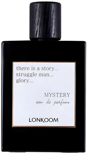 Mystery Black by Lonkoom Parfum perfume bottle