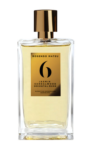Rosendo Mateu Nº 6 Jasmin, Sandalwood, Oriental Musk by Rosendo Mateu Olfactive Expressions perfume bottle