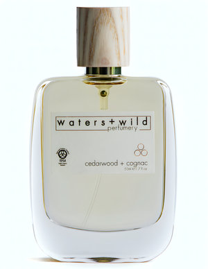 Cedarwood + Cognac by Waters + Wild Perfumery perfume bottle