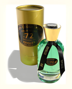 Cosy Cedar Wood 72 by Krigler perfume bottle