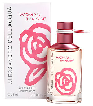Woman in Rose by Alessandro Dell' Acqua perfume bottle