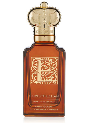 E for Women Green Fougere With Aromatic Lavender by Clive Christian perfume bottle