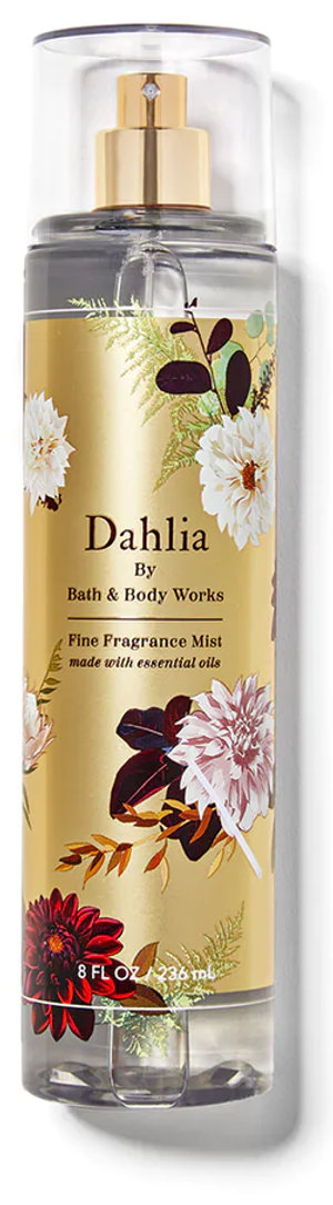 Dahlia by Bath & Body Works perfume bottle