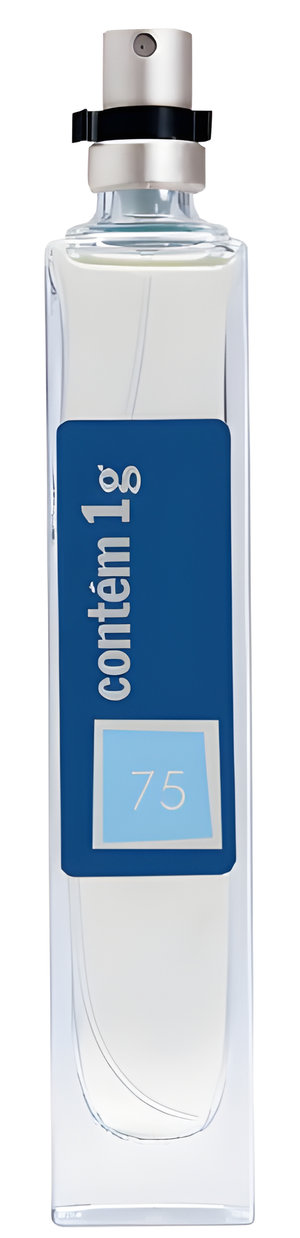 75 by Contém 1g perfume bottle