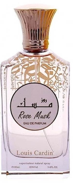 Rose Musk by Louis Cardin perfume bottle