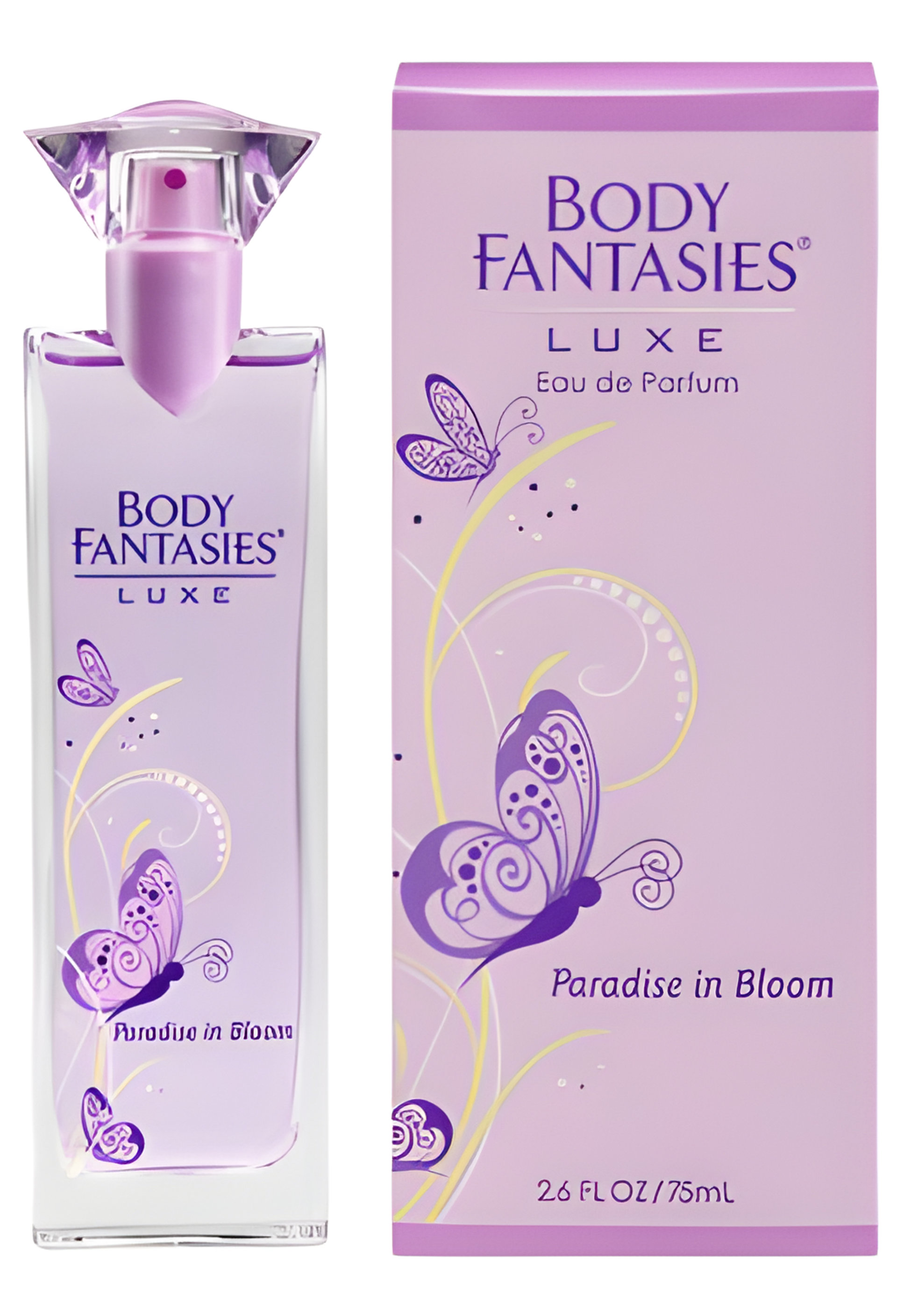 Body Fantasies Luxe Paradise in Bloom by Parfums de Coeur perfume bottle