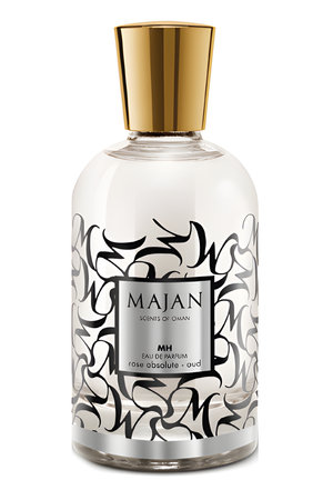 MH Rose Absolute Oud by Majan perfume bottle