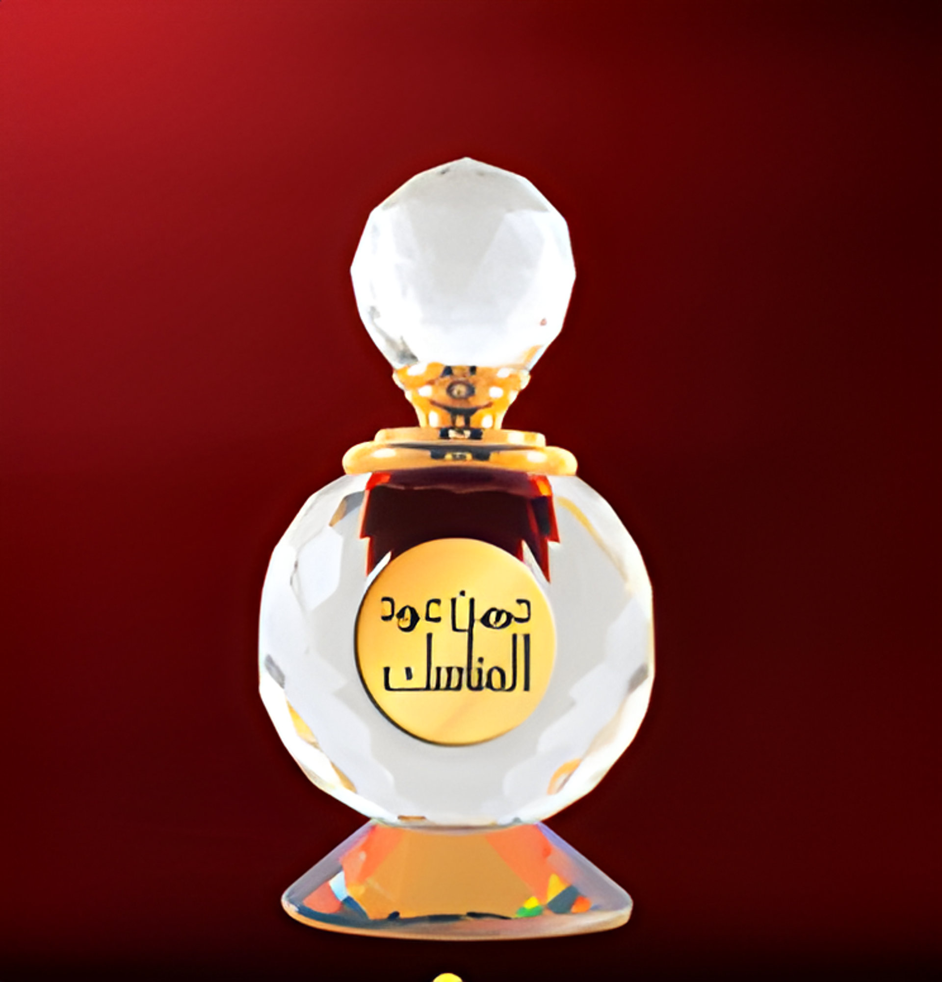 Dehnal Oudh Al Manaseksty by Al Haramain Perfumes perfume bottle
