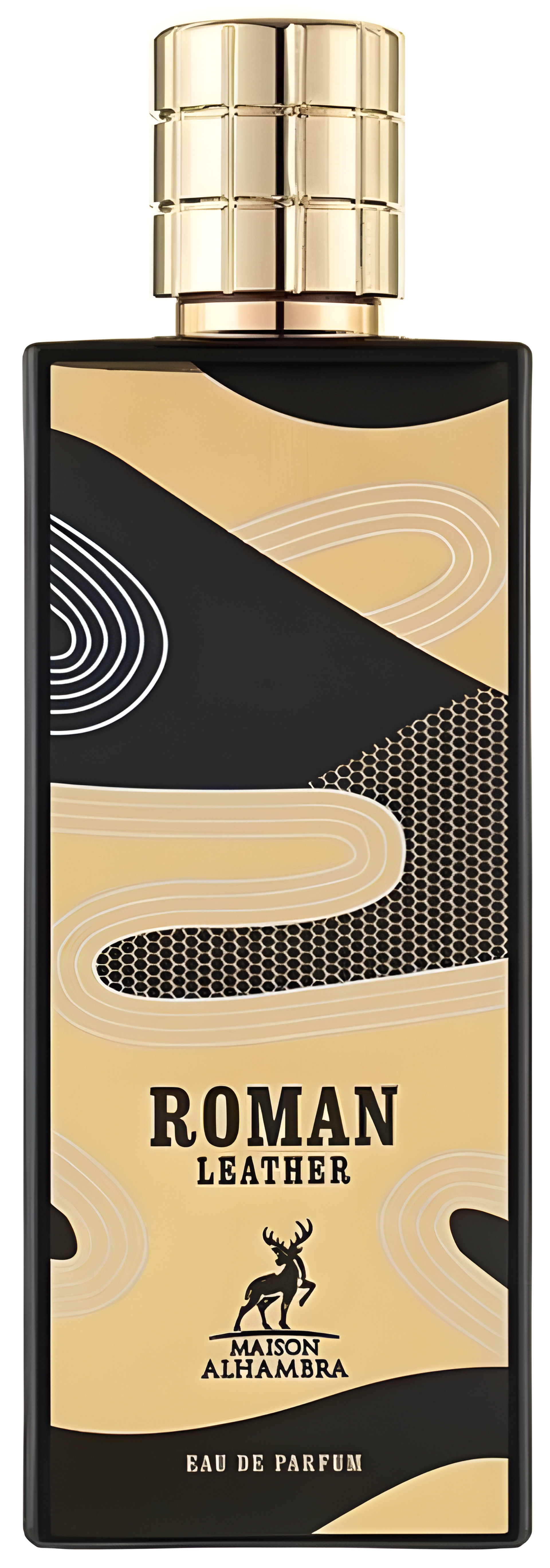 Roman Leather by Maison Alhambra perfume bottle