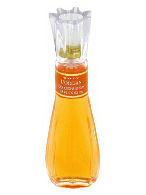 L'Origan by Coty perfume bottle