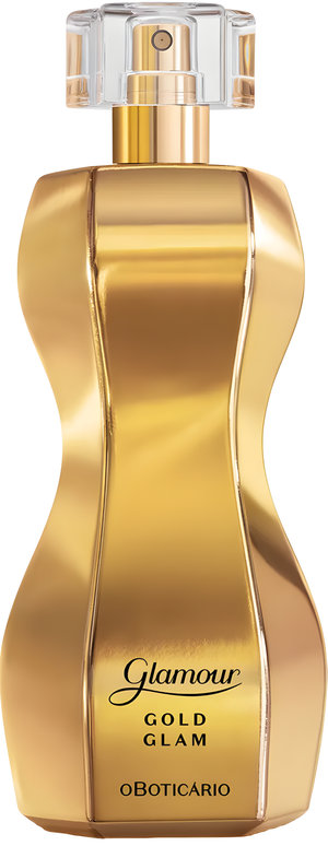 Glamour Gold Glam by O Boticário perfume bottle