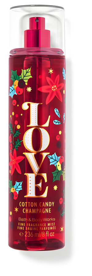 Love Cotton Candy Champagne by Bath & Body Works perfume bottle