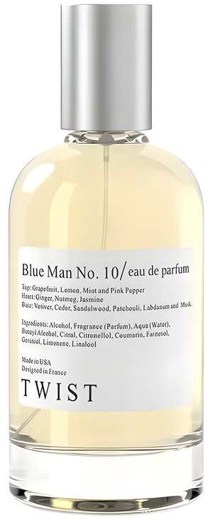 Blue Man No. 10 by Twist perfume bottle