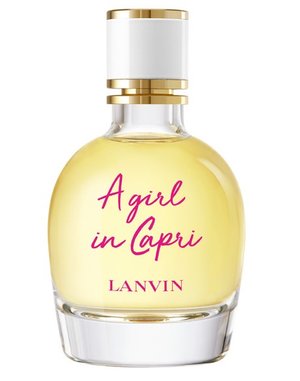 A Girl in Capri by Lanvin perfume bottle