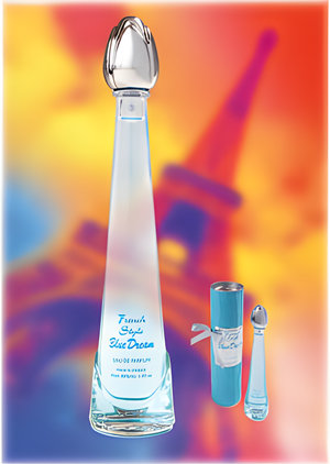 French Style Blue Dream by Dina Cosmetics perfume bottle