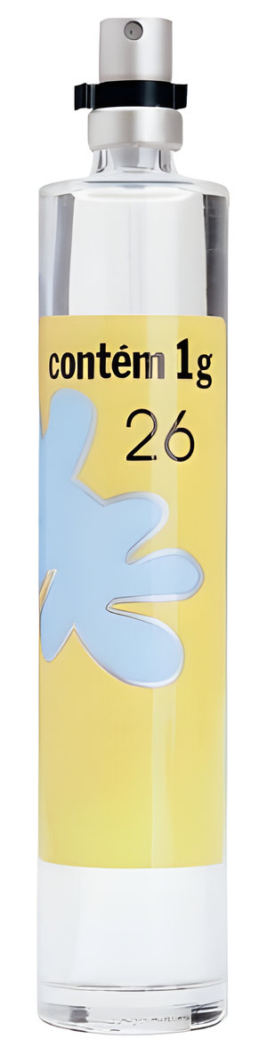 26 by Contém 1g perfume bottle