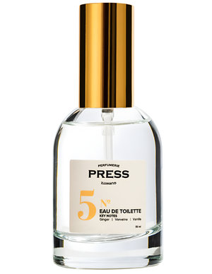 No. 5 by Press Gurwitz Perfumerie perfume bottle