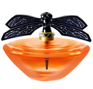 Lalique de Lalique Libellule Crystal Flacon by Lalique perfume bottle