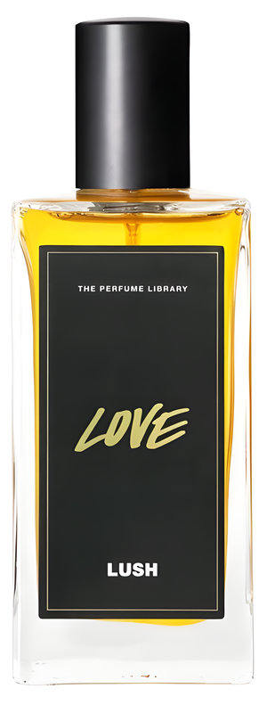 Love by Lush perfume bottle