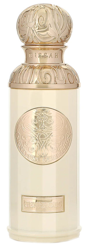 Generous by Gissah perfume bottle