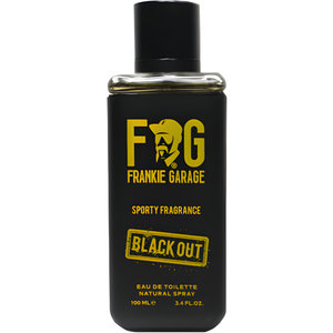 Sporty Fragrance Black Out by Frankie Garage perfume bottle