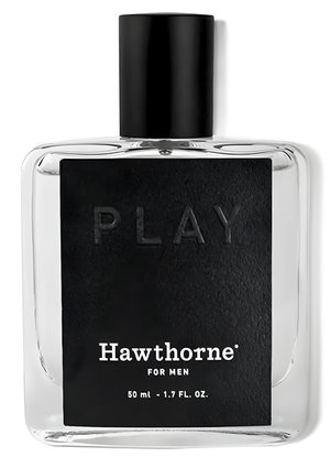 Play by Hawthorne perfume bottle
