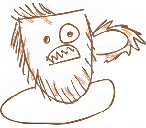 Fuzzy Teacup by Smell Bent perfume bottle