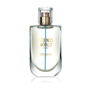 Friends World for Her by Oriflame perfume bottle
