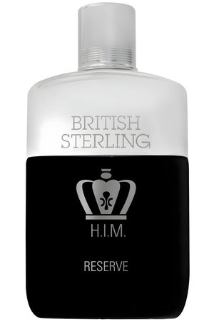 HIM (His Imperial Majesty) Reserve by British Sterling Cologne perfume bottle