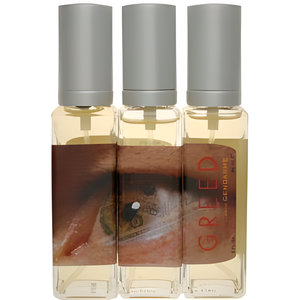 7 Sinful Scents Greed by Gendarme perfume bottle