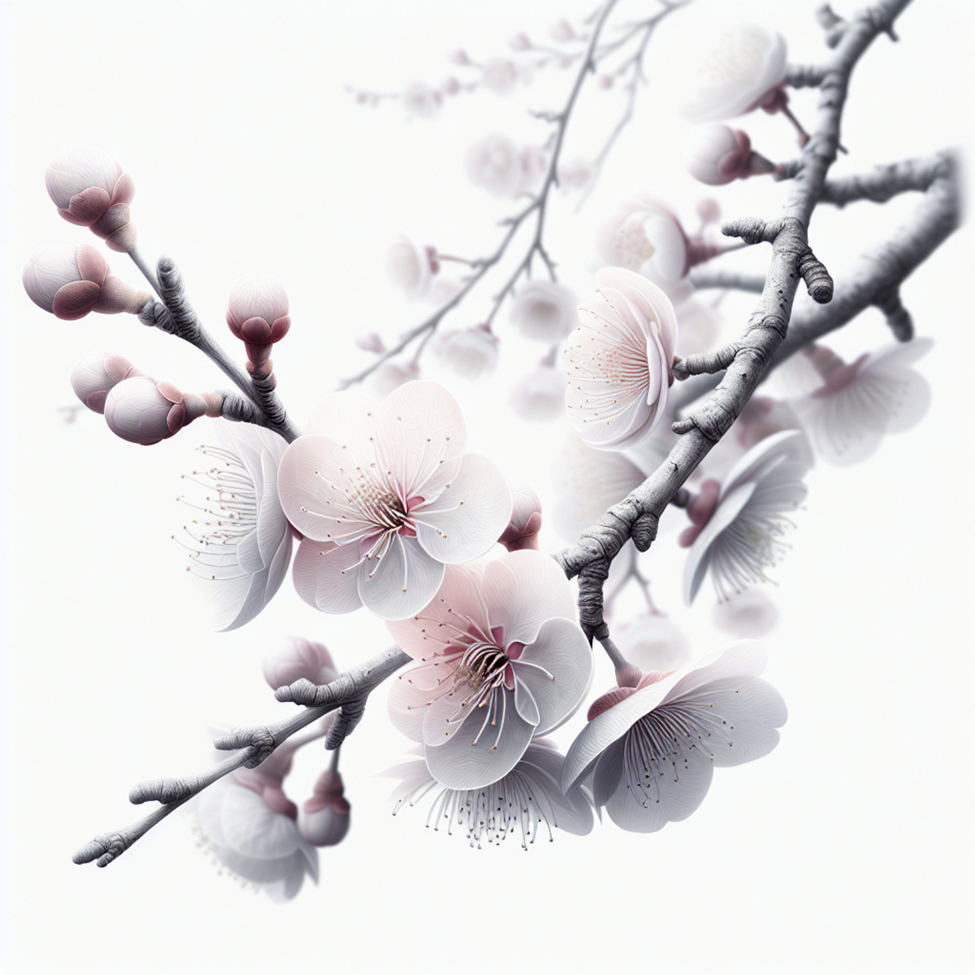 Picture of Plum Blossom note