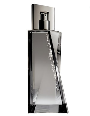 Attraction Sensation by Avon perfume bottle