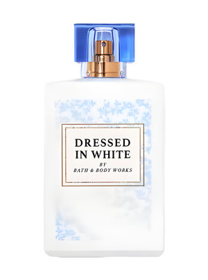 Dressed in White by Bath & Body Works perfume bottle