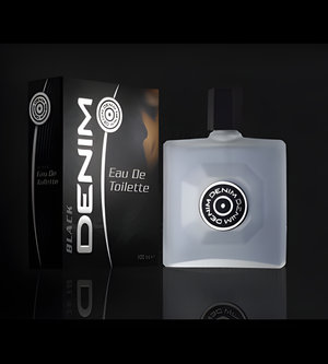Black by Denim perfume bottle