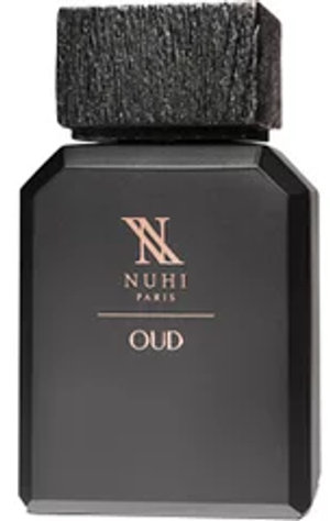 Oud by NUHI perfume bottle
