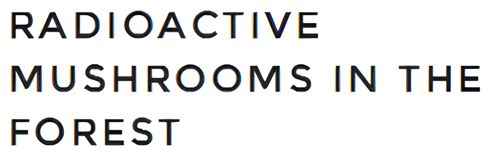 Picture of Radioactive Mushrooms in the Forest brand