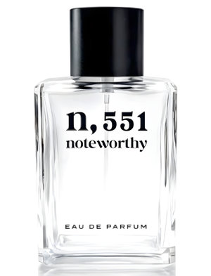 N,551 by Noteworthy perfume bottle