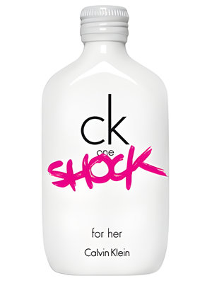 CK One Shock for Her by Calvin Klein perfume bottle
