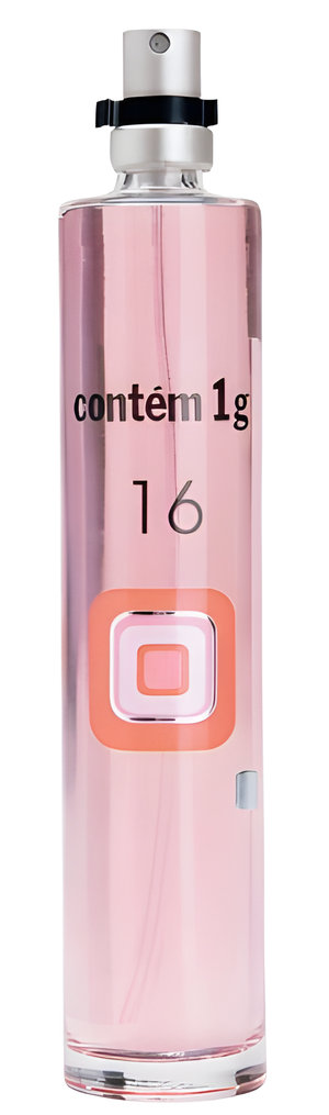 16 by Contém 1g perfume bottle