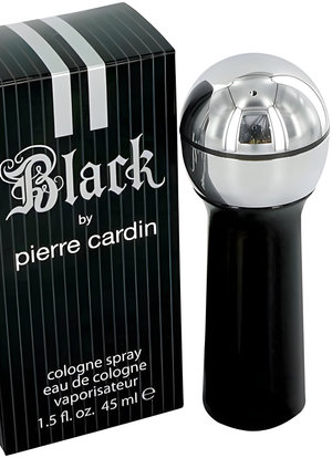 Black by Pierre Cardin perfume bottle