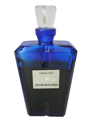 Огни Москвы (Moscow Lights) Eau de Cologne by Новая Заря (The New Dawn) perfume bottle