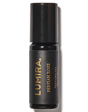 Persian Rose Perfume Oil by Lumira perfume bottle