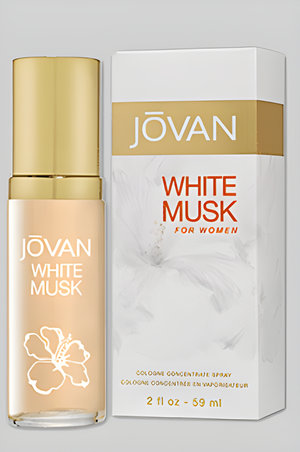White Musk by Jovan perfume bottle