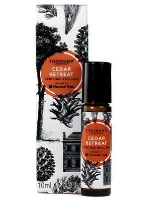 Cedar Retreat by Tisserand perfume bottle