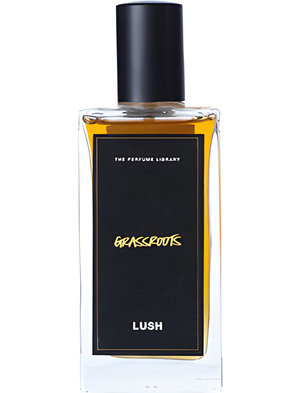 Grassroots by Lush perfume bottle