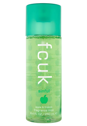 Sinful Apple & Freesia by FCUK perfume bottle
