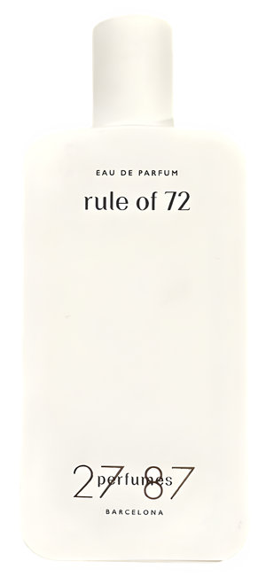 Rule of 72 by 27 87 perfume bottle